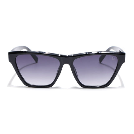 Eyejack Shine Black Cateye Sunglasses for Women (5501CL1286)