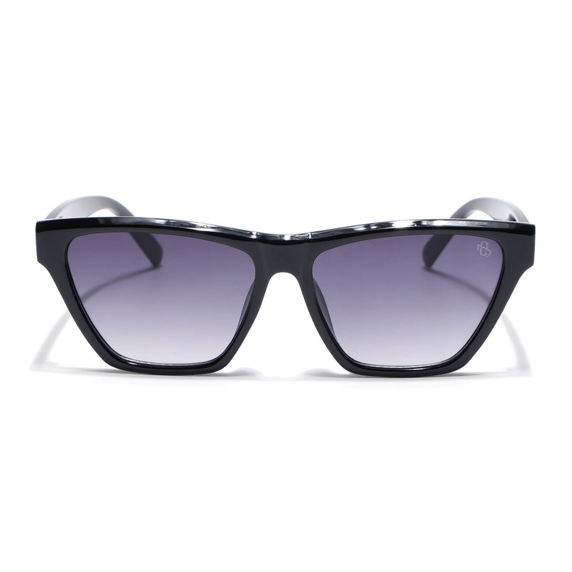 Eyejack Shine Black Cateye Sunglasses for Women (5501CL1286)