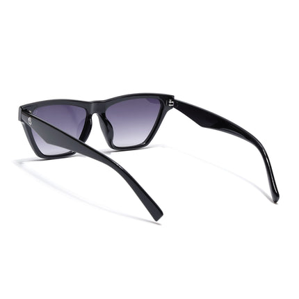 Eyejack Shine Black Cateye Sunglasses for Women (5501CL1286)