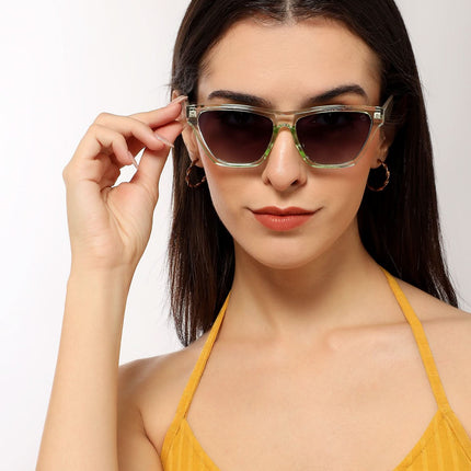 Eyejack Blue Cateye Sunglasses for Women (5501CL1288)