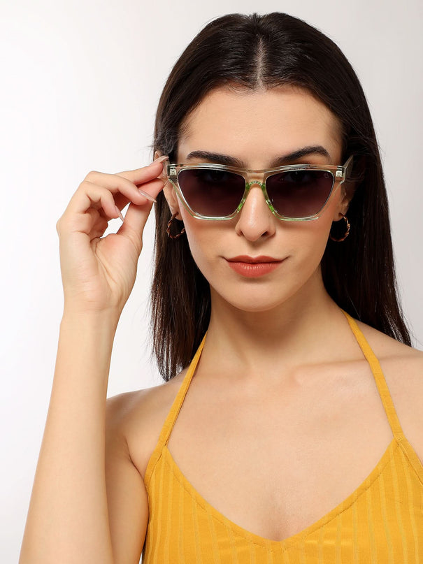 Eyejack Blue Cateye Sunglasses for Women (5501CL1288)