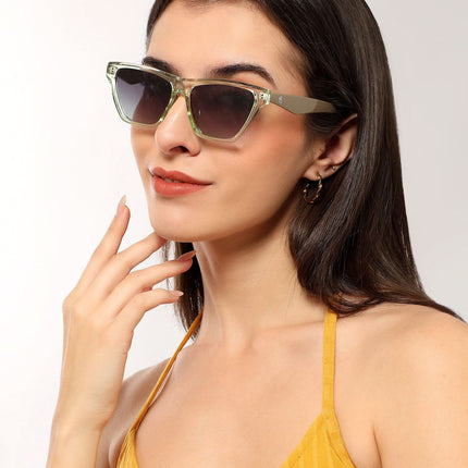 Eyejack Blue Cateye Sunglasses for Women (5501CL1288)