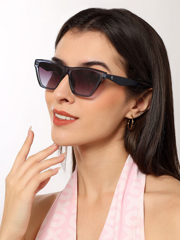 Eyejack Green Cateye Sunglasses for Women (5501CL1289)