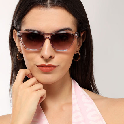 Eyejack Purple Cateye Sunglasses for Women (5501CL1290)