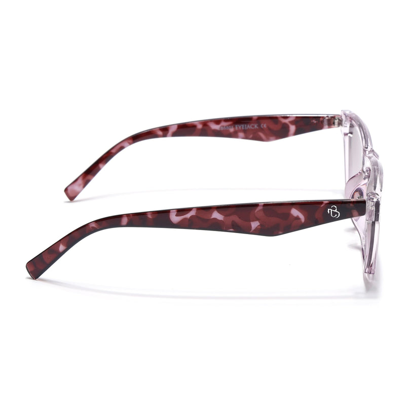 Eyejack Purple Cateye Sunglasses for Women (5501CL1290)