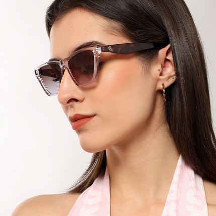 Eyejack Purple Cateye Sunglasses for Women (5501CL1290)