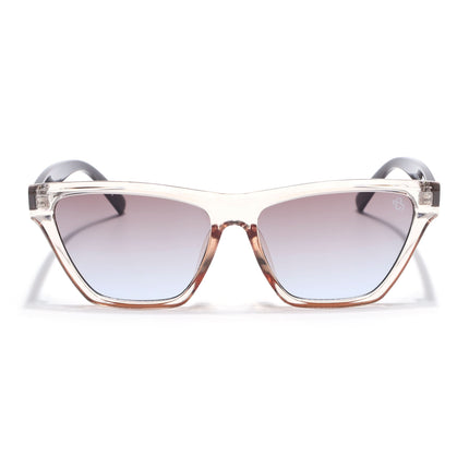 Eyejack Brown Cateye Sunglasses for Women (5501CL1291)