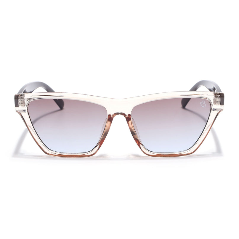 Eyejack Brown Cateye Sunglasses for Women (5501CL1291)