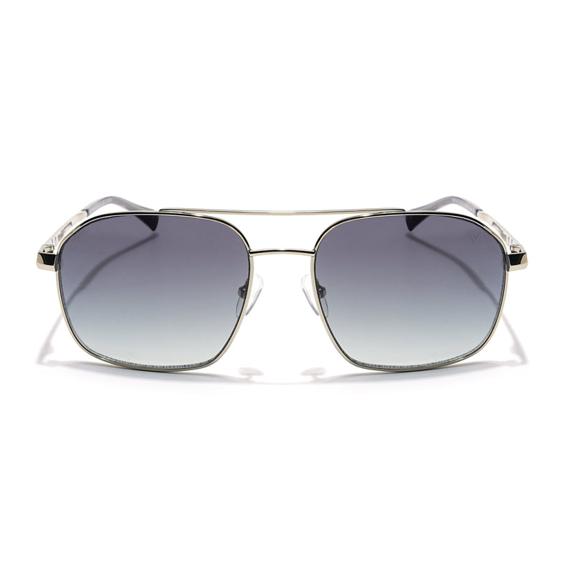 Voyage Select Wayfarer Sunglasses (Grey Lens | Silver Frame - SLMG6100)