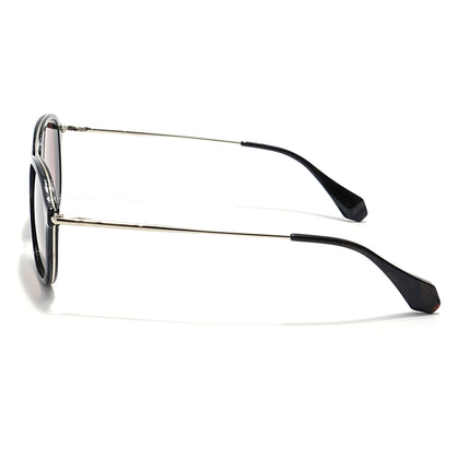 Voyage Select Wayfarer Sunglasses (Brown & Clear Lens | Black & Brown Frame - SLMG6117)