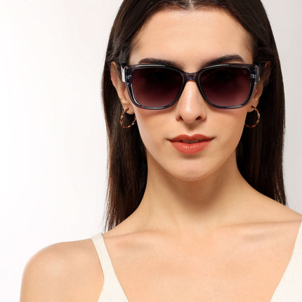 Eyejack Blue Cateye Sunglasses for Women (5661CL1263)