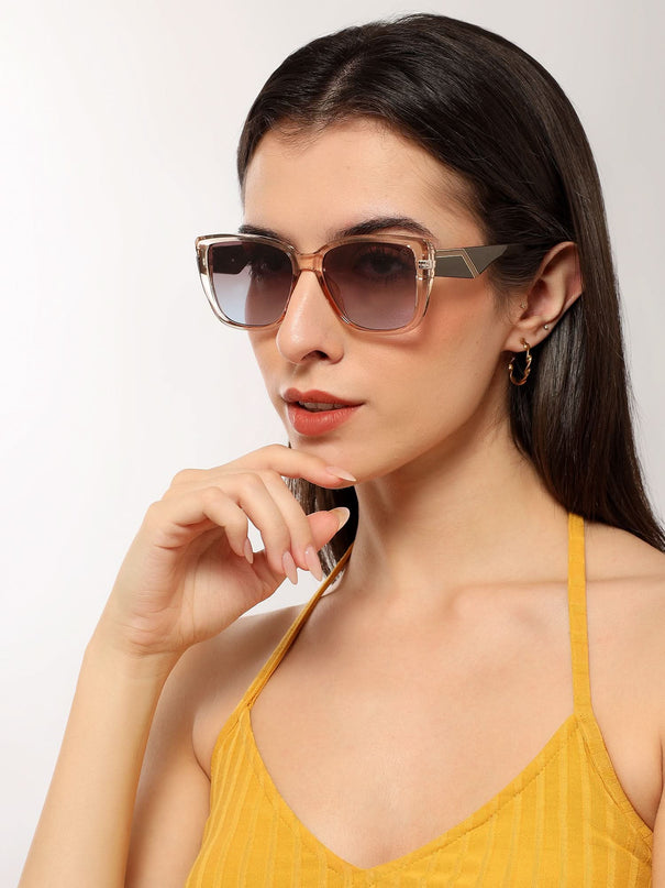 Eyejack Brown Cateye Sunglasses for Women (5661CL1266)