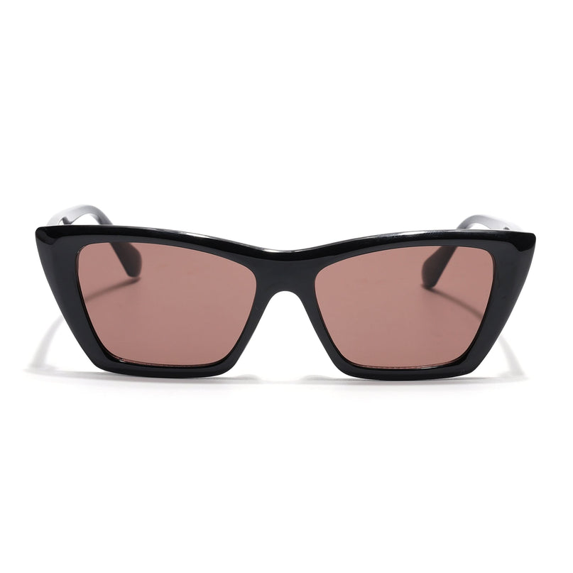 Eyejack Black Cateye Sunglasses for Women (58017CL1107-C6)