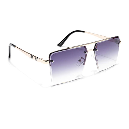 Gauge | Grey & Clear Wayfarer Sunglasses - MG4160