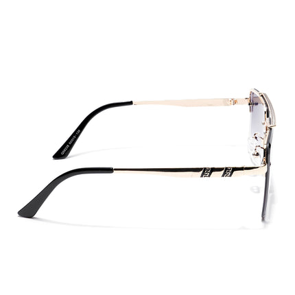 Gauge | Grey & Clear Wayfarer Sunglasses - MG4160