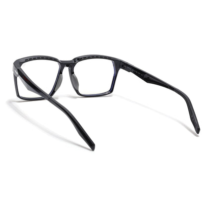 Voyage Techtonic Shine Black & Grey Wayfarer Eyeglasses for Men & Women - MG5291-C2