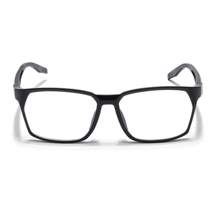 Voyage Techtonic Matt Black & Grey Wayfarer Eyeglasses for Men & Women - MG5292-C3