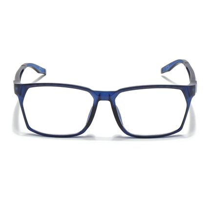 Voyage Techtonic Blue Wayfarer Eyeglasses for Men & Women - MG5296-C7