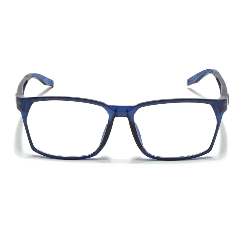 Voyage Techtonic Blue Wayfarer Eyeglasses for Men & Women - MG5296-C7