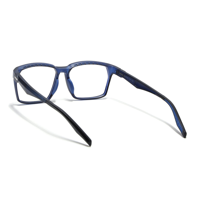 Voyage Techtonic Blue Wayfarer Eyeglasses for Men & Women - MG5296-C7