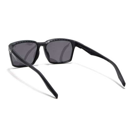 Wayfarer Polarized Sunglasses (Black Lens | Matt Black Frame - PMG5281)