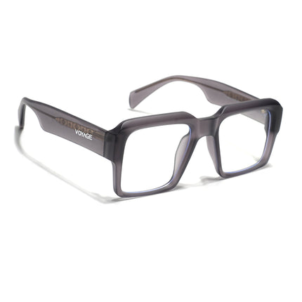 Voyage Goat Grey Wayfarer Eyeglasses for Men & Women - MG4759-C4
