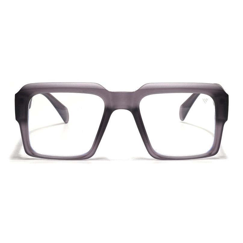 Voyage Goat Grey Wayfarer Eyeglasses for Men & Women - MG4759-C4