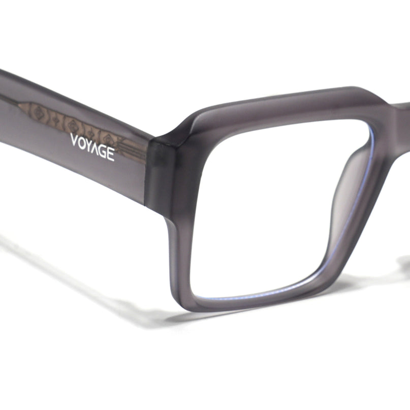 Voyage Goat Grey Wayfarer Eyeglasses for Men & Women - MG4759-C4
