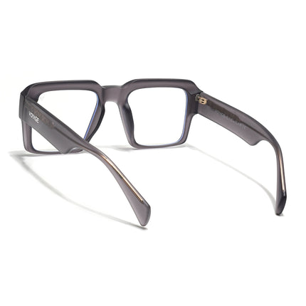 Voyage Goat Grey Wayfarer Eyeglasses for Men & Women - MG4759-C4