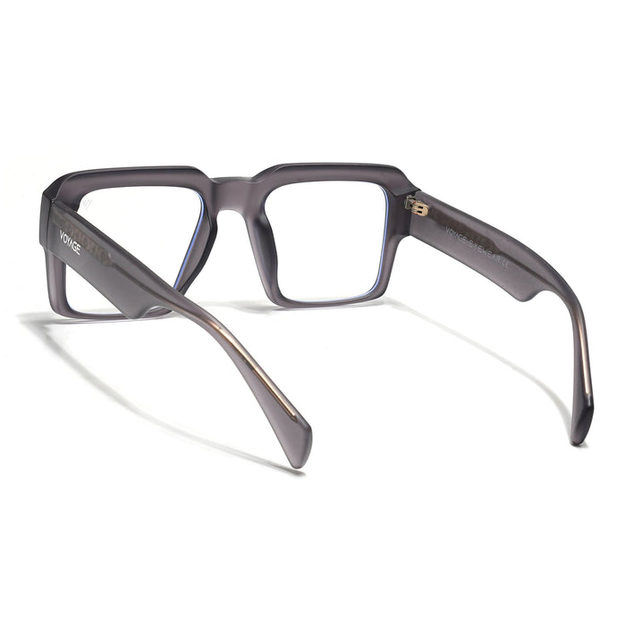 Voyage Goat Grey Wayfarer Eyeglasses for Men & Women - MG4759-C4