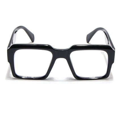 Voyage Exclusive Black Wayfarer Eyeglasses for Men & Women - MG5384-C1