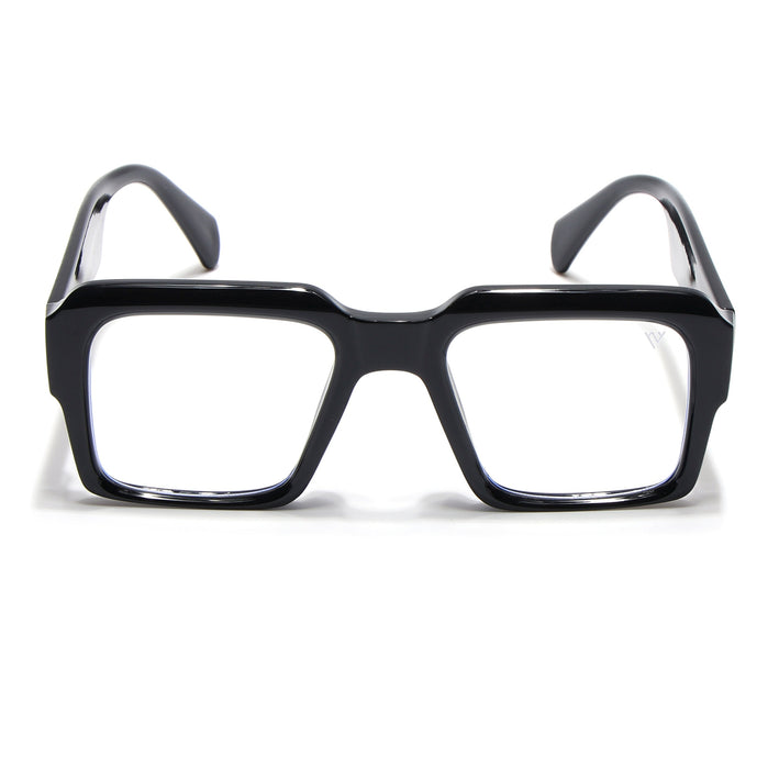 Voyage Exclusive Black Wayfarer Eyeglasses for Men & Women - MG5384-C1