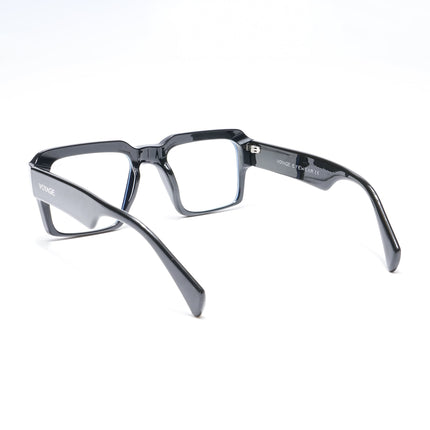 Voyage Exclusive Black Wayfarer Eyeglasses for Men & Women - MG5384-C1