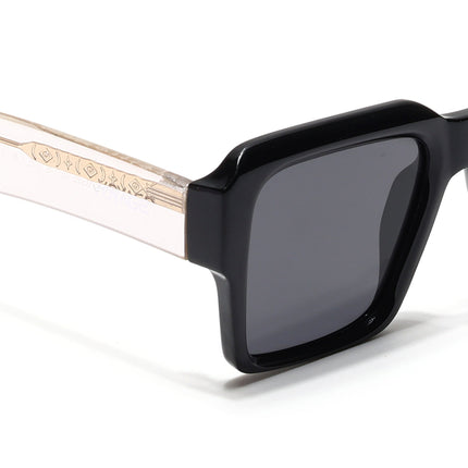 Flux | Shine Black Wayfarer Polarized Sunglasses - PMG4750