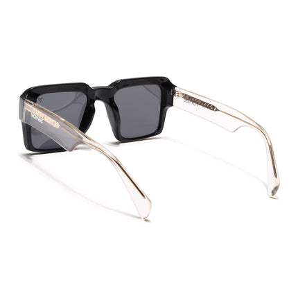 Flux | Shine Black Wayfarer Polarized Sunglasses - PMG4750