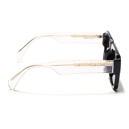 Flux | Shine Black Wayfarer Polarized Sunglasses - PMG4750