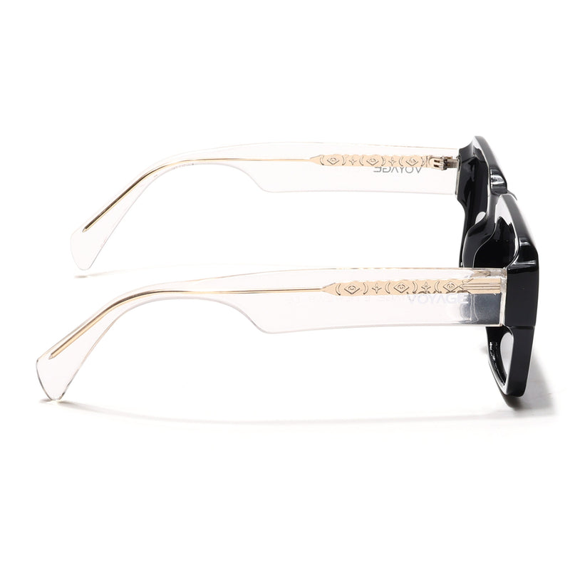 Flux | Shine Black Wayfarer Polarized Sunglasses - PMG4750