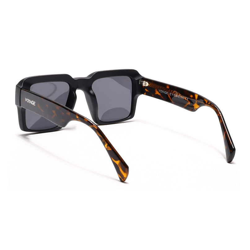 Flux | Matte Black Wayfarer Polarized Sunglasses - PMG4751