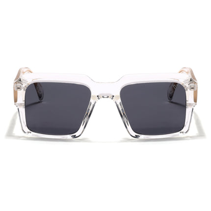 Flux | Transparent Wayfarer Polarized Sunglasses - PMG4752