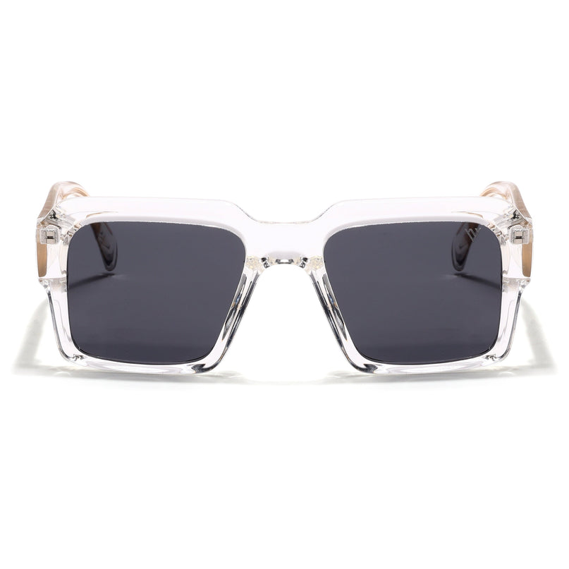 Flux | Transparent Wayfarer Polarized Sunglasses - PMG4752