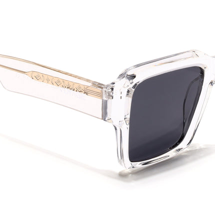 Flux | Transparent Wayfarer Polarized Sunglasses - PMG4752