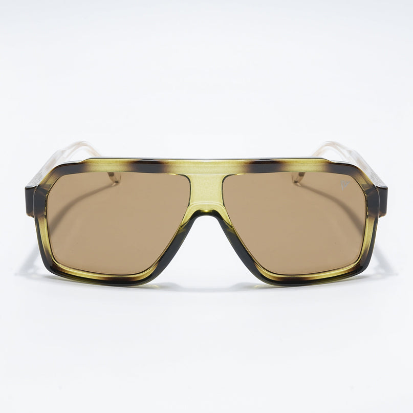 Wrap Around Brown Sunglasses - MG4746