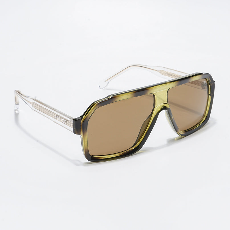 Wrap Around Brown Sunglasses - MG4746