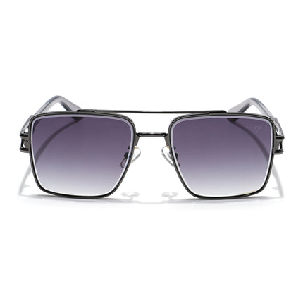 Wayfarer Sunglasses (Green & Clear Lens | Grey Frame - MG5992)
