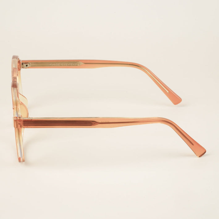 Voyage Orange Wayfarer Eyeglasses for Men & Women - MG4156