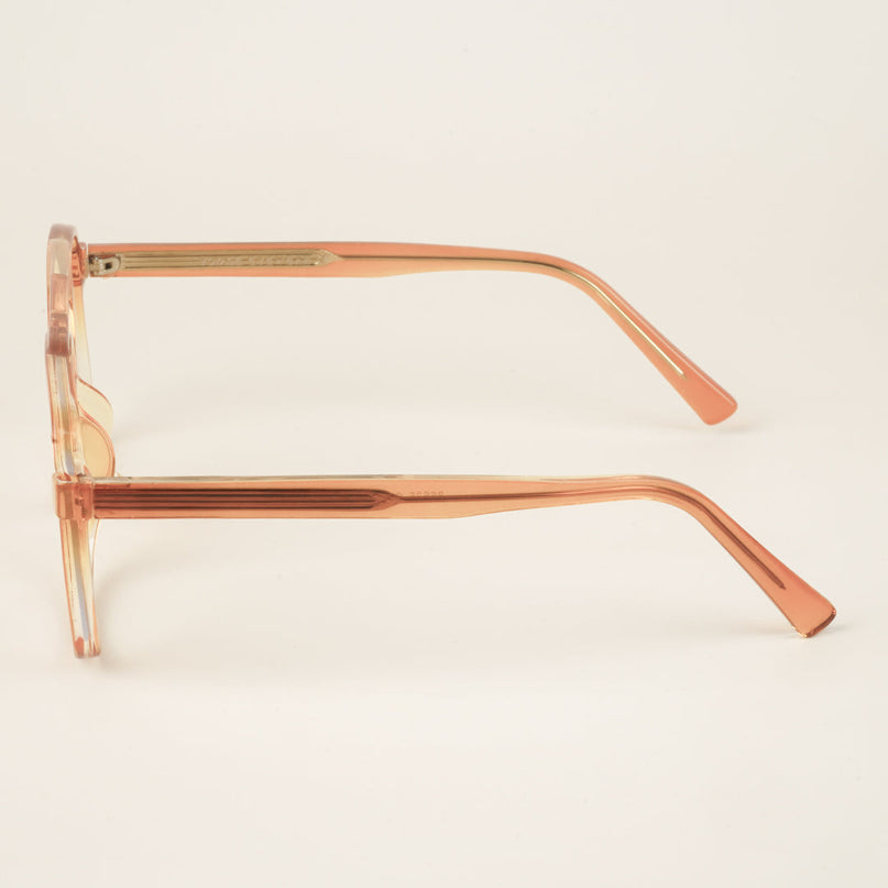 Voyage Orange Wayfarer Eyeglasses for Men & Women - MG4156