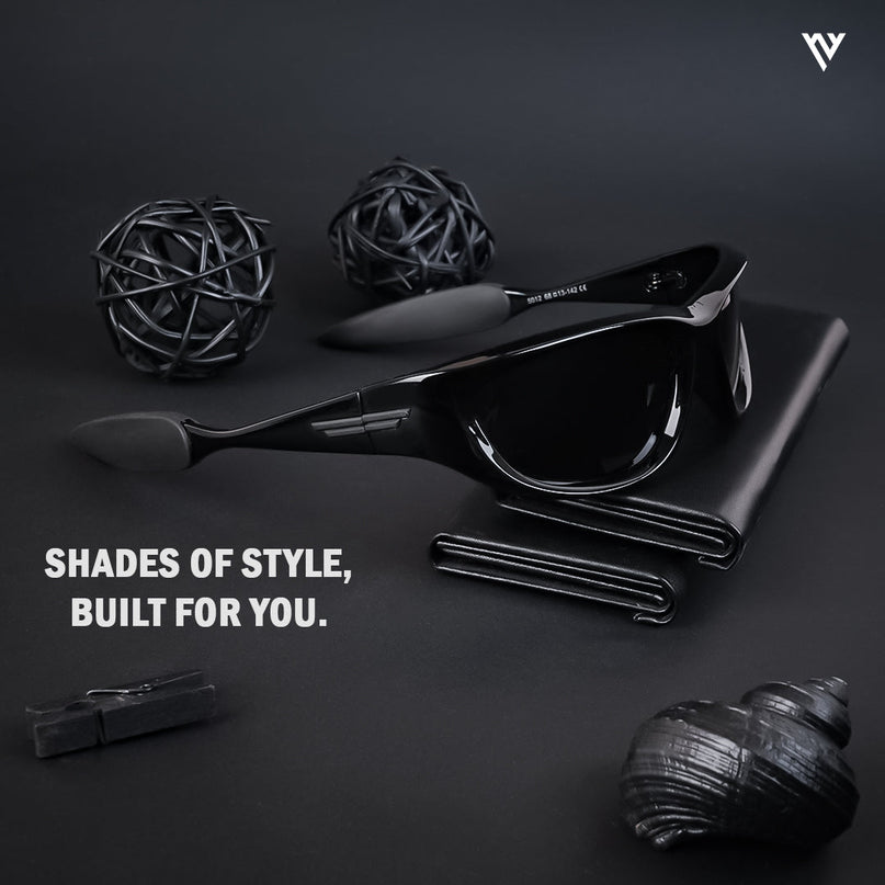 Echelon | Black Polarized Sunglasses - PMG4020