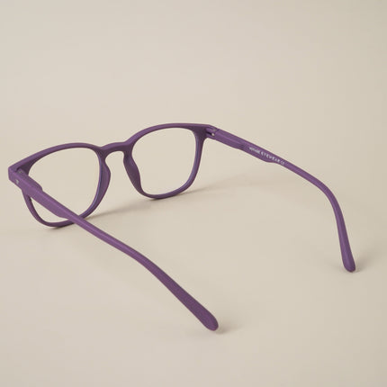 Voyage Air Purple Square Eyeglasses for Men & Women - MG4731-C5