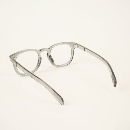 Voyage Light Grey Square Eyeglasses for Men & Women - MG4825-C3