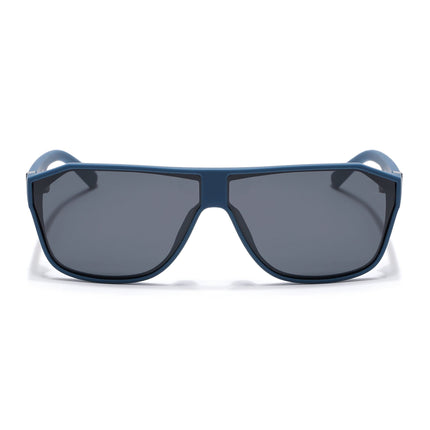 Eyejack Blue Wayfarer Polarized Sunglasses for Men & Women (6023PCL1246)